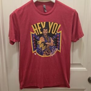 Razor Ramon The Bad Guy WWE Graphic Tee Heather Red Medium
